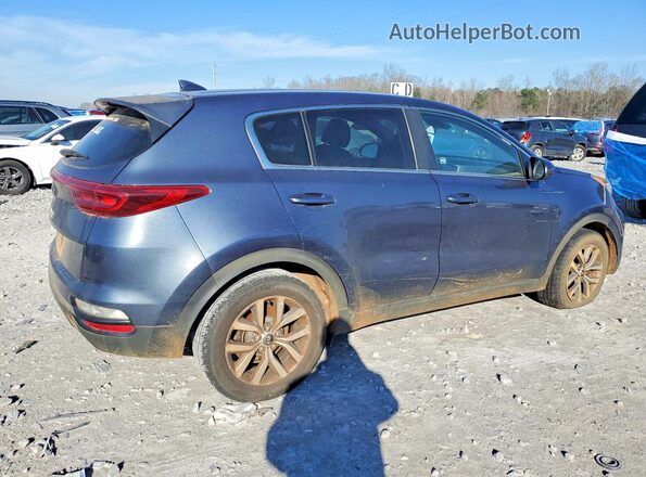 KNDPM3AC0L7685481 2020 KIA SPORTAGE Синий Задняя правая четверть