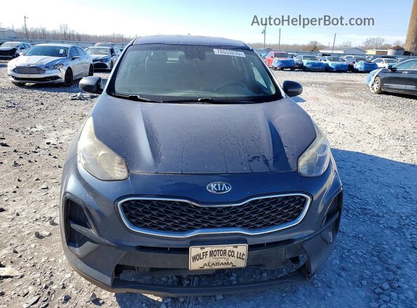 KNDPM3AC0L7685481 2020 KIA SPORTAGE Синий Вид спереди