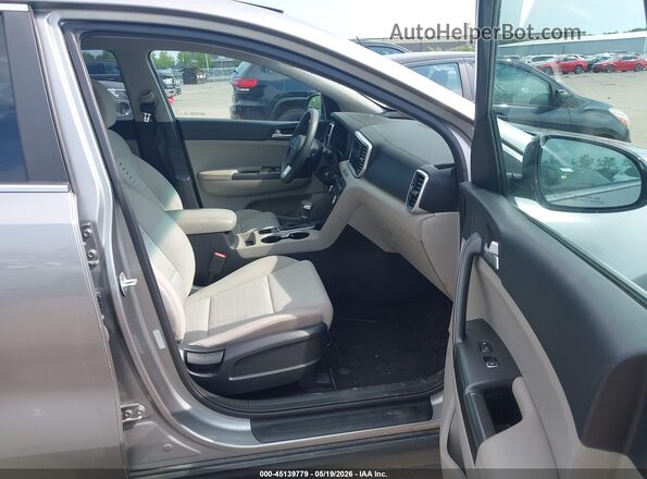 KNDPM3AC0L7726157 2020 KIA SPORTAGE Gray Вид салону спереду