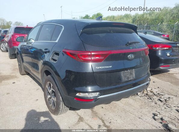 KNDPM3AC0M7846316 2021 KIA SPORTAGE Black Հետևի ձախ