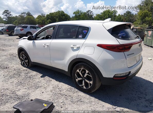 KNDPM3AC0M7852827 2021 KIA SPORTAGE White უკანა მარცხენა