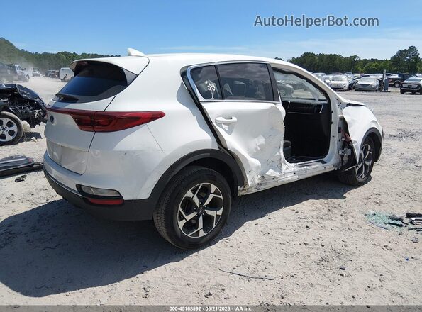 KNDPM3AC0M7852827 2021 KIA SPORTAGE White უკანა მარჯვენა