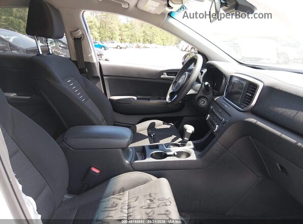 KNDPM3AC0M7852827 2021 KIA SPORTAGE White წინა სალონის ხედი