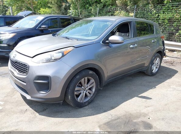 KNDPM3AC1H7233529 2017 KIA SPORTAGE Коричневый Передняя левая четверть