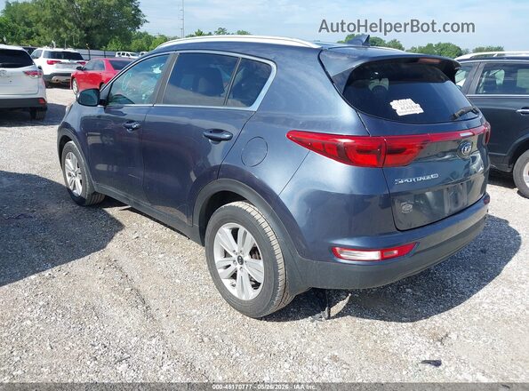 KNDPM3AC1J7319977 2018 KIA SPORTAGE Blue Rear left
