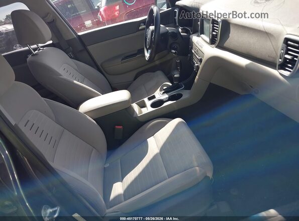 KNDPM3AC1J7319977 2018 KIA SPORTAGE Blue Front interior view