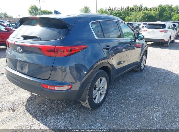 KNDPM3AC1J7319977 2018 KIA SPORTAGE Blue Rear right