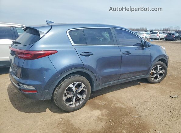 KNDPM3AC1L7703566 2020 KIA SPORTAGE Blue უკანა მარჯვენა