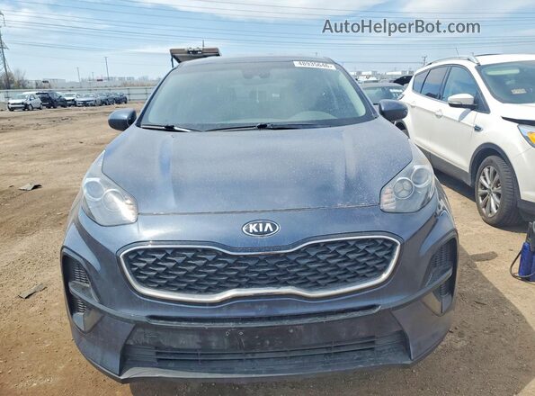 KNDPM3AC1L7703566 2020 KIA SPORTAGE Blue წინა ხედი