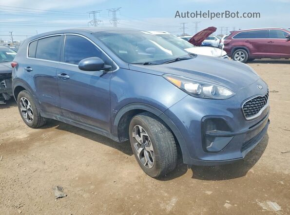 KNDPM3AC1L7703566 2020 KIA SPORTAGE Blue წინა მარჯვენა