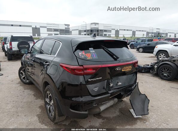 KNDPM3AC1L7736020 2020 KIA SPORTAGE Black Rear left