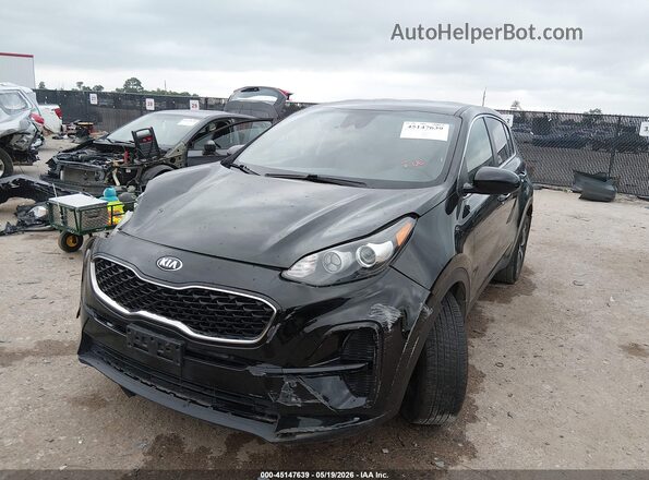 KNDPM3AC1L7736020 2020 KIA SPORTAGE Black Front left