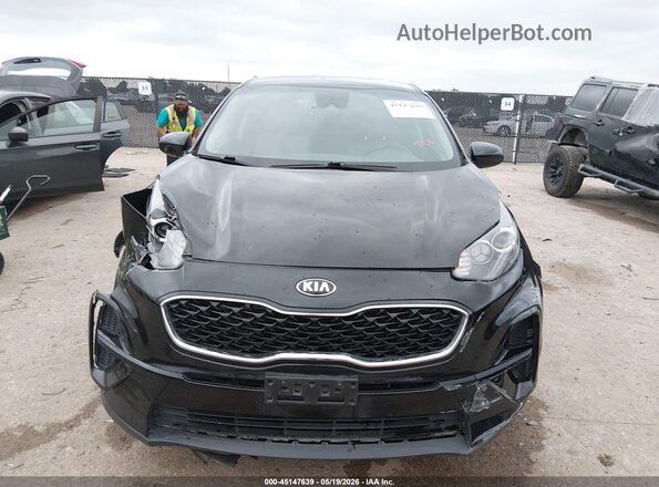KNDPM3AC1L7736020 2020 KIA SPORTAGE Black Instrument cluster view