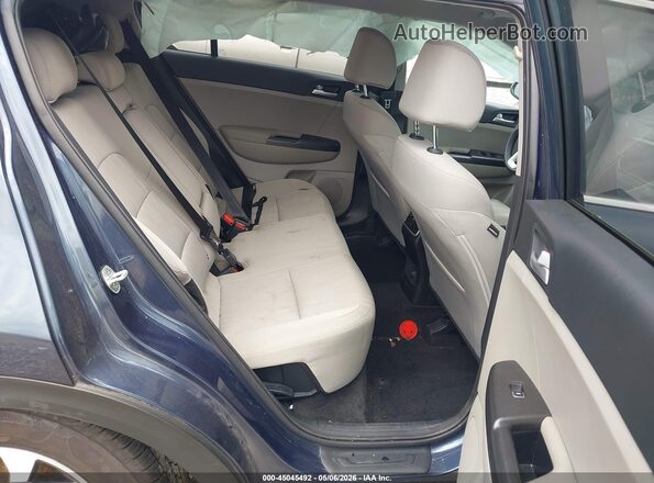 KNDPM3AC1M7930225 2021 KIA SPORTAGE Dark Blue VIN sticker view