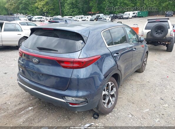 KNDPM3AC1M7930225 2021 KIA SPORTAGE Dark Blue Rear right