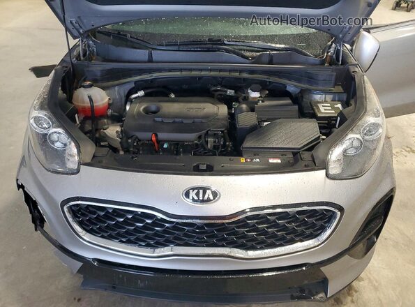 KNDPM3AC1N7008958 2022 KIA SPORTAGE Gray Вид підкапотного простору