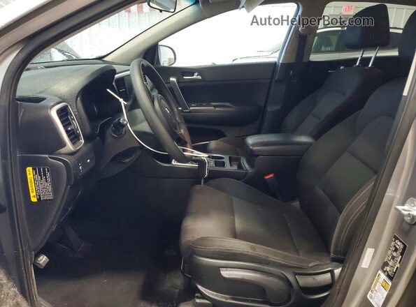 KNDPM3AC1N7008958 2022 KIA SPORTAGE Gray Вид салону спереду