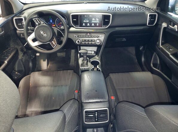 KNDPM3AC1N7008958 2022 KIA SPORTAGE Gray Вид панелі приладів