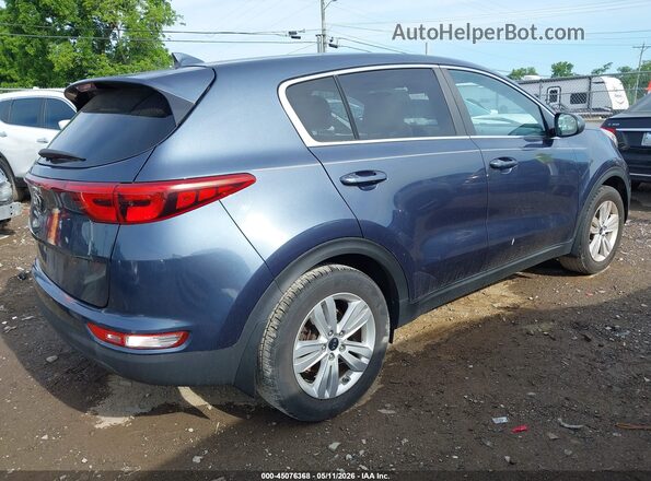 KNDPM3AC2H7272243 2017 KIA SPORTAGE Blue Trasero derecho