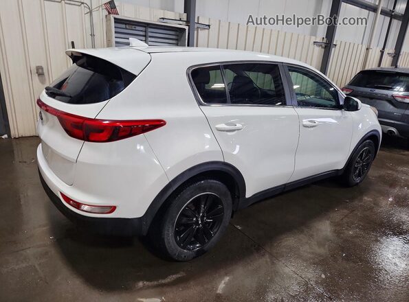 KNDPM3AC2J7454689 2018 KIA SPORTAGE White Задня права чверть