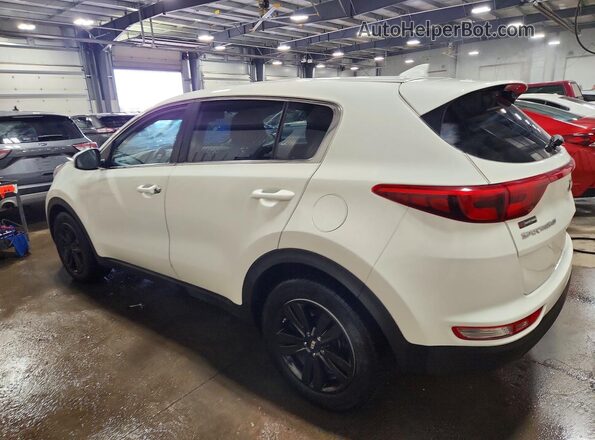 KNDPM3AC2J7454689 2018 KIA SPORTAGE White Задня ліва чверть