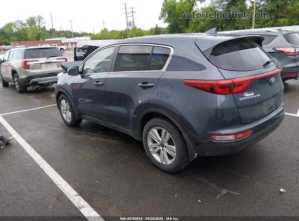 KNDPM3AC2K7506498 2019 KIA SPORTAGE Синий Задняя левая четверть