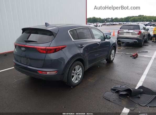 KNDPM3AC2K7506498 2019 KIA SPORTAGE Синий Задняя правая четверть