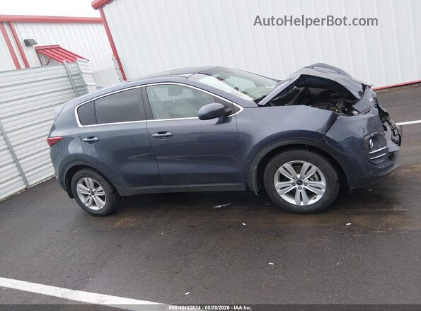 KNDPM3AC2K7506498 2019 KIA SPORTAGE Синий Вид задней части салона