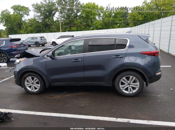 KNDPM3AC2K7506498 2019 KIA SPORTAGE Синий Панорамный вид салона 360°