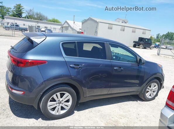 KNDPM3AC2K7621635 2019 KIA SPORTAGE Бирюзовый Вид задней части салона