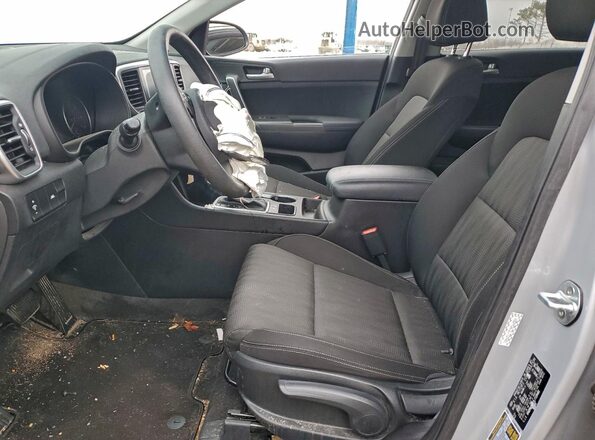 KNDPM3AC2L7729481 2020 KIA SPORTAGE Silver წინა სალონის ხედი