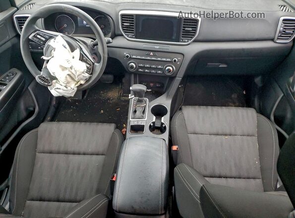 KNDPM3AC2L7729481 2020 KIA SPORTAGE Silver წინა პანელის ხედი
