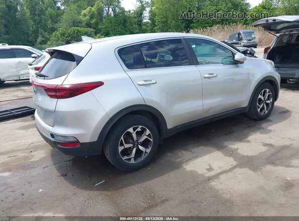 KNDPM3AC2M7864364 2021 KIA SPORTAGE Silver Rear right