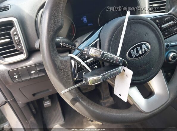 KNDPM3AC2M7864364 2021 KIA SPORTAGE Silver Dashboard view