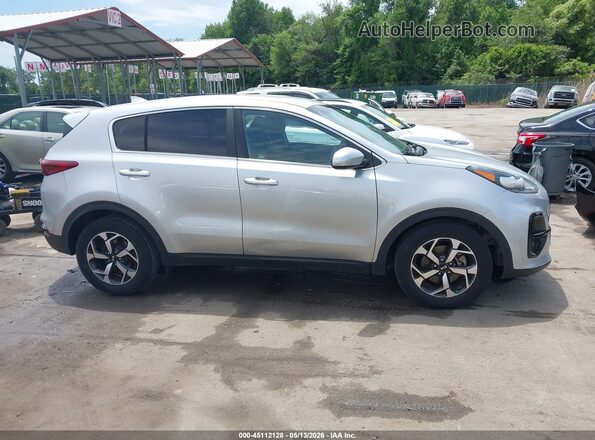 KNDPM3AC2M7864364 2021 KIA SPORTAGE Silver Rear interior view