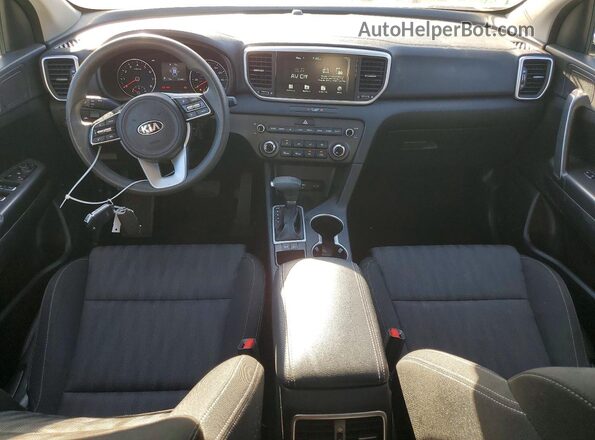 KNDPM3AC2M7922506 2021 KIA SPORTAGE Белый Вид панели приборов