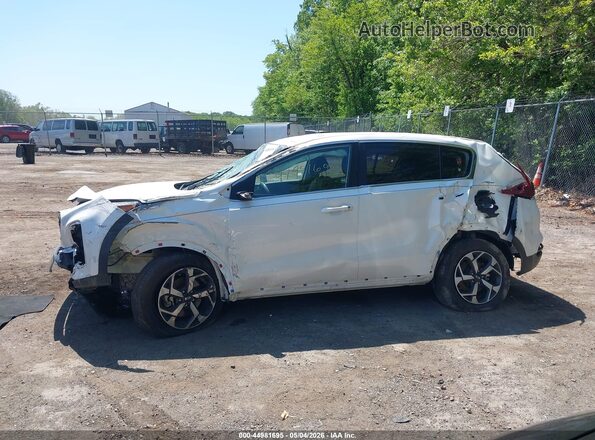KNDPM3AC2N7000514 2022 KIA SPORTAGE White Widok wnętrza 360 stopni
