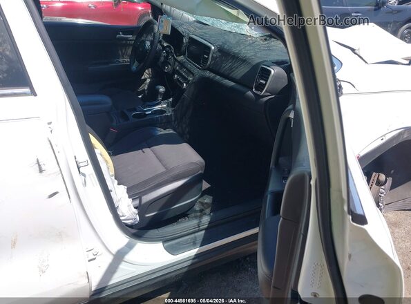 KNDPM3AC2N7000514 2022 KIA SPORTAGE White Widok wnętrza z przodu