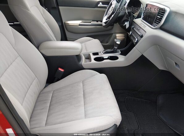KNDPM3AC2N7002330 2022 KIA SPORTAGE Red Вид салону спереду