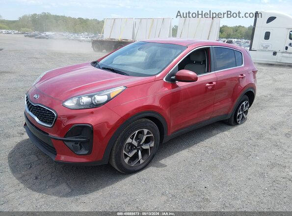 KNDPM3AC2N7002330 2022 KIA SPORTAGE Red Передня ліва чверть