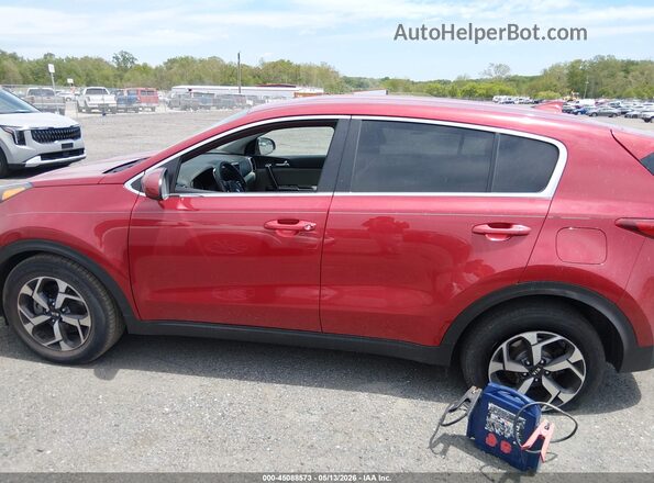 KNDPM3AC2N7002330 2022 KIA SPORTAGE Red Панорамний вид салону 360°
