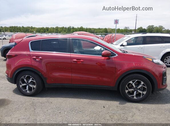 KNDPM3AC2N7002330 2022 KIA SPORTAGE Red Вид задньої частини салону