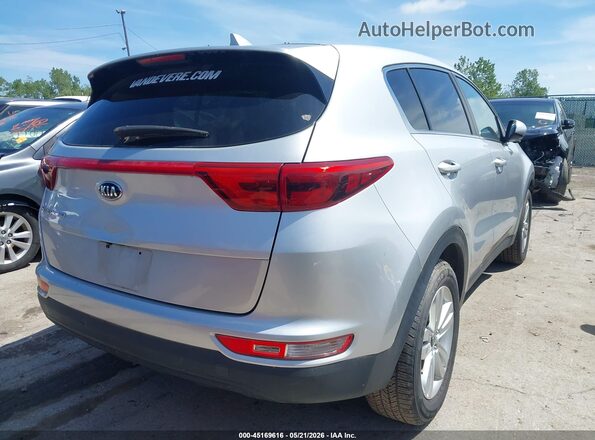 KNDPM3AC3J7485871 2018 KIA SPORTAGE Silver Rear right