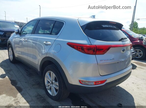 KNDPM3AC3J7485871 2018 KIA SPORTAGE Silver Rear left
