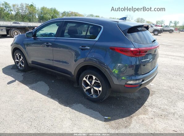 KNDPM3AC3L7648148 2020 KIA SPORTAGE Blue Հետևի ձախ