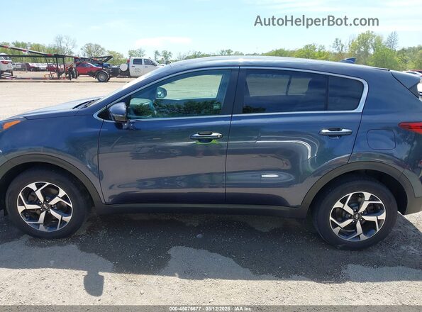 KNDPM3AC3L7648148 2020 KIA SPORTAGE Blue Սալոնի 360 աստիճան տեսք