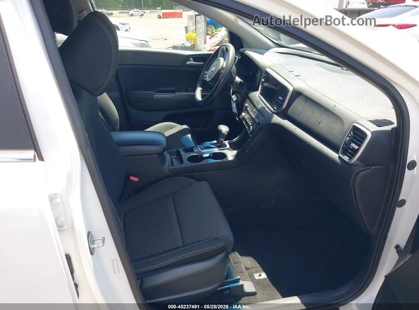 KNDPM3AC3L7764997 2020 KIA SPORTAGE White წინა სალონის ხედი