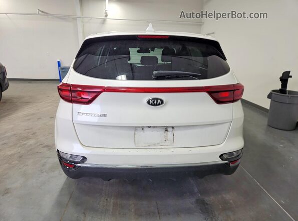 KNDPM3AC3M7942294 2021 KIA SPORTAGE White Հետևի տեսք