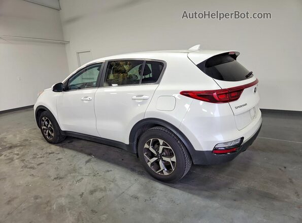 KNDPM3AC3M7942294 2021 KIA SPORTAGE White Հետևի ձախ