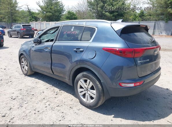 KNDPM3AC4H7035575 2017 KIA SPORTAGE Blue Հետևի ձախ